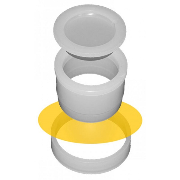 Кювета Chemplex 1330-SE двусторонняя, OD 30.7мм, H 22.9мм, 100 шт.