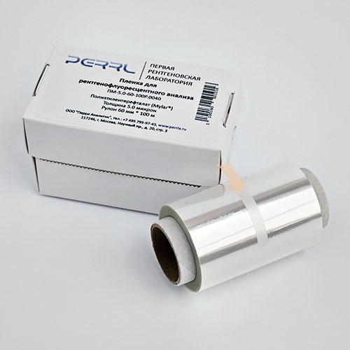 Пленка 5 мкм майларовая (полиэтилентерефталатная) ПМ-5.0-60-100Р.0040, рулон, 60мм*100м