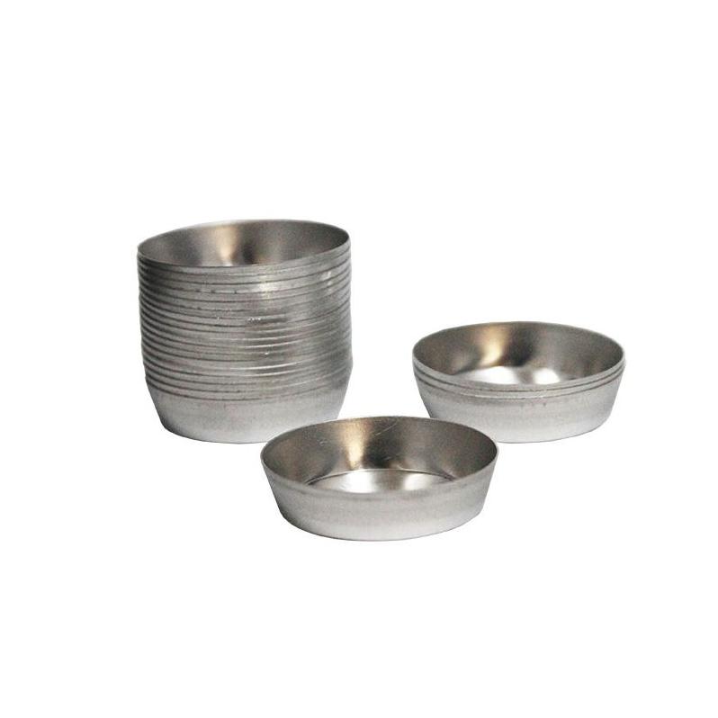 Алюминиевые чашки для прессования OD 39.7мм, h 10.25мм, 600шт.